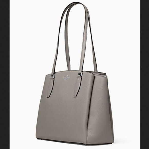 Kate Spade Monet Large Compartment Tote Nimbus Grey - Picture 3 of 16